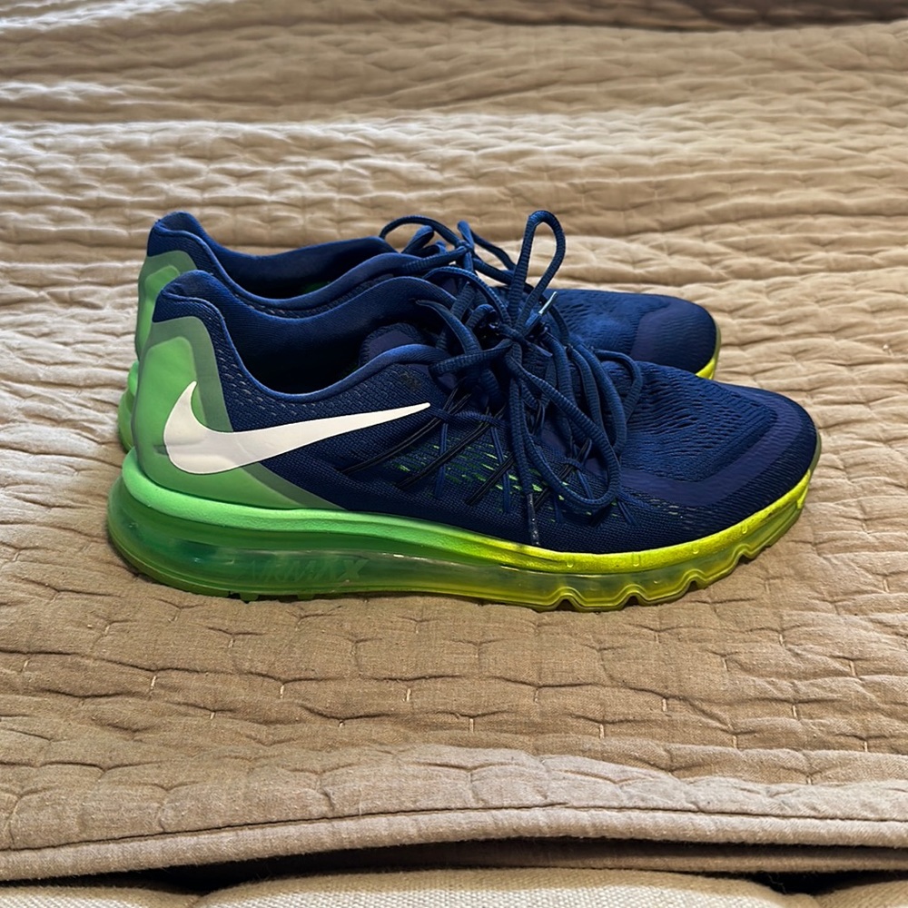 Nike air max blue and green men’s size 10.5